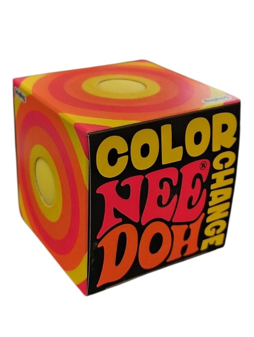NEW Color Changing NeeDoh Groovy Glob Bright Yellow Squish Pull Squeeze Fidget